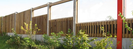 Objektplanung Lärmschutzanlagen