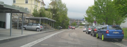 Derzeitige Situation in der Meisterhausstraße