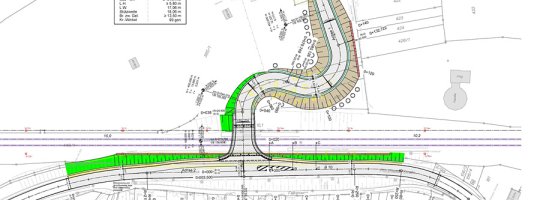 Neubau Straßenüberführung Bahnstrecke Karlsruhe - Mühlacker (Quelle: Müller Ingenieurplan, Karlsruhe) Neubau Straßenüberführung Bahnstrecke Karlsruhe - Mühlacker (Quelle: Müller Ingenieurplan, Karlsruhe)