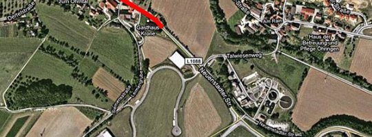 Ortsdurchfahrt des Stadtteils Unterohrn